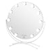Lurella Cosmetics - 11 Bulb Round Vanity Mirror - Avalanche 10.12oz