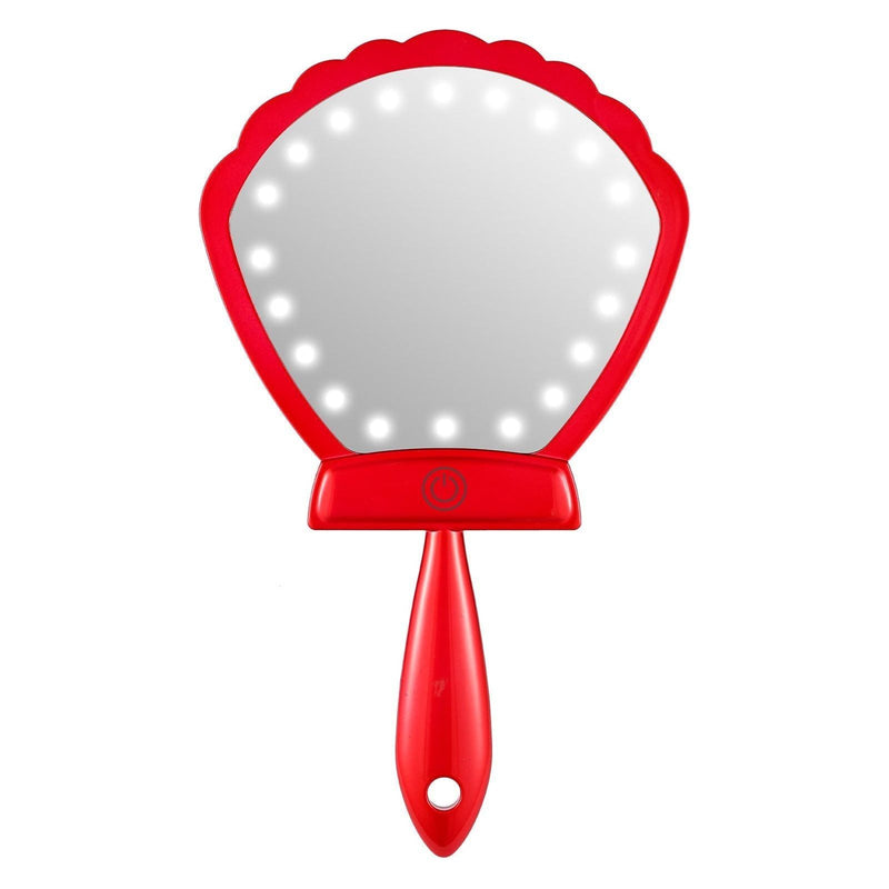 Lurella Cosmetics LED Shell Shock Mirror Handheld Mirror