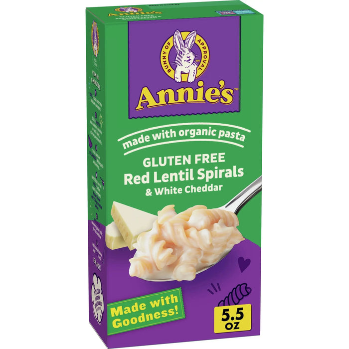 Annie's Homegrown - Mac'n Cheese Roadtrip White Cheddar (Pack of 8 5.5oz)