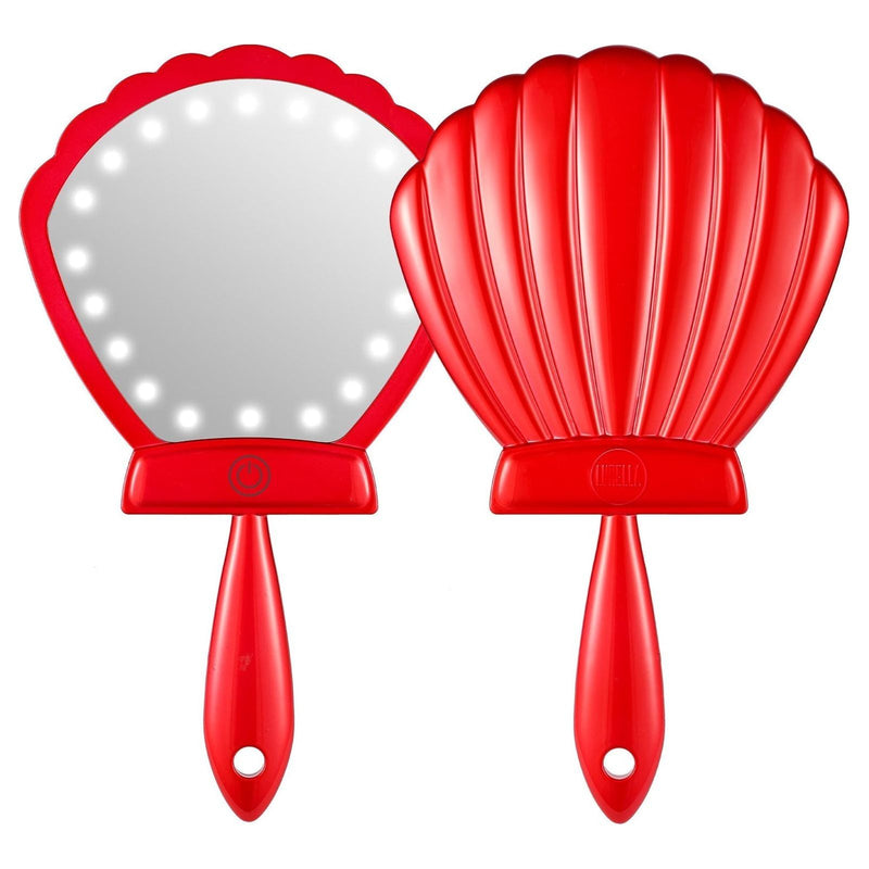Lurella Cosmetics LED Shell Shock Mirror Handheld Mirror