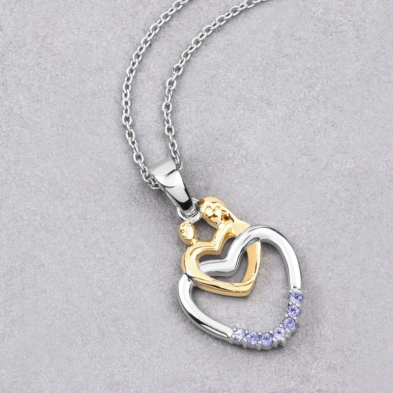 Bids.com 0.14 Carat Genuine Tanzanite .925 Sterling Silver Pendant Pendants