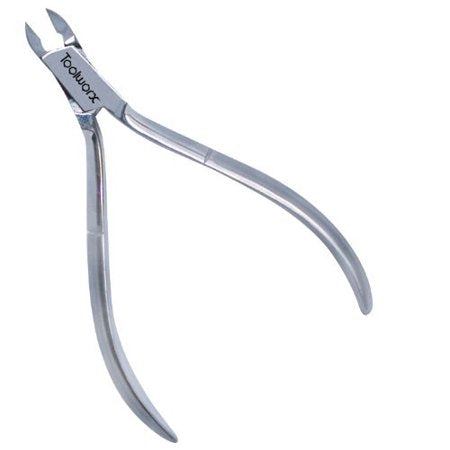 Toolworx Toolworx Precision Cut Hidden Spring Cuticle Nipper, 0.5 Inch Cuticle Scissors