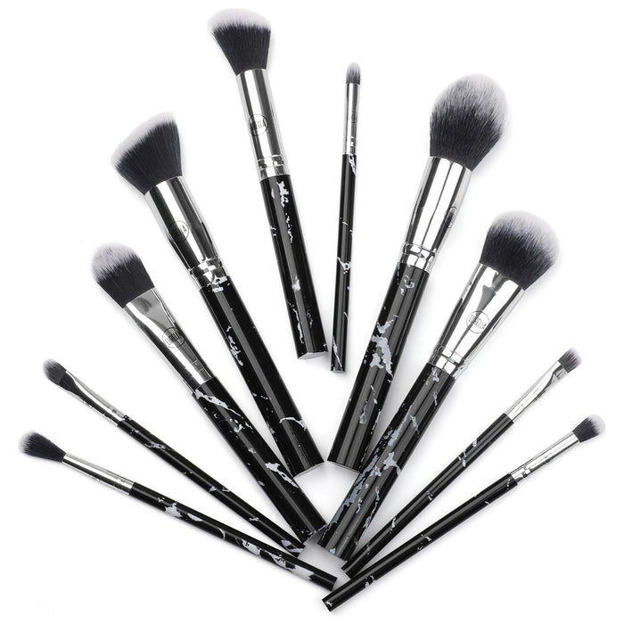 Lurella Cosmetics - Deluxe Marble Brush Set