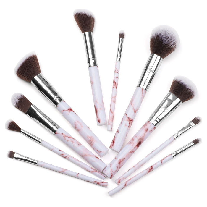 Lurella Cosmetics - Deluxe Marble Brush Set