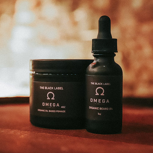 Johnny Slicks Omega Beard Oil Beard Oil Dark Slate Gray Omega
