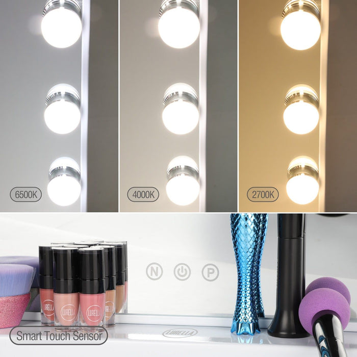 Lurella Cosmetics - 16 Bulb Vanity Mirror - Avalanche 5.3oz