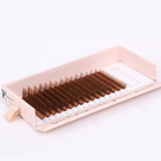 Mega Lash Academy Brown Cashmere Volume - Caramel Lash Trays