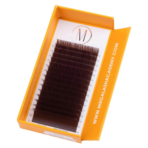 Mega Lash Academy - 0.05 - Brown Cashmere Volume -  Walnut 0.05oz.