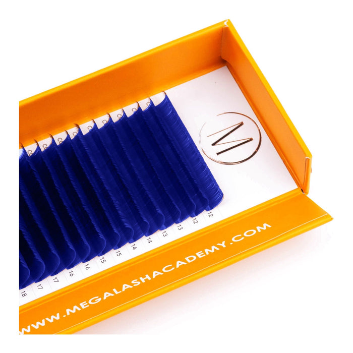 Mega Lash Academy - 0.05 - Easy Fanning Cashmere - Blue 0.05oz.