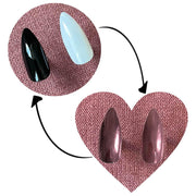 minimanimoo Magic Mirror Chrome Powder Rose Gold Nail Polish