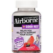 Airborne Airborne + Good Rest Immune Support Supplement vitamins 27 Gummies Vitamins & Supplements