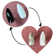 minimanimoo Magic Mirror Chrome Powder Silver Nail Polish