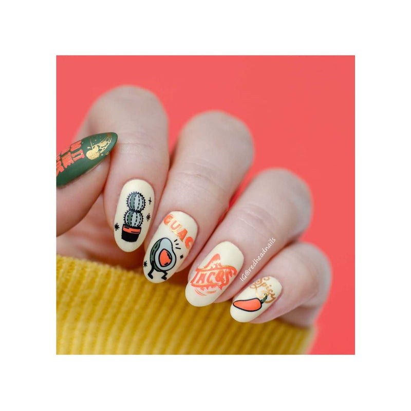 UberChic Beauty Let's Taco Bout It Stamping Plate
