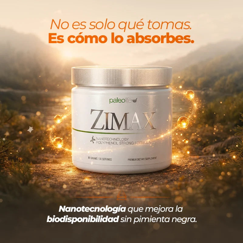 Paleolife Zimax® ZIMAX ANTIOXIDANTE PRACTICO ENVASE