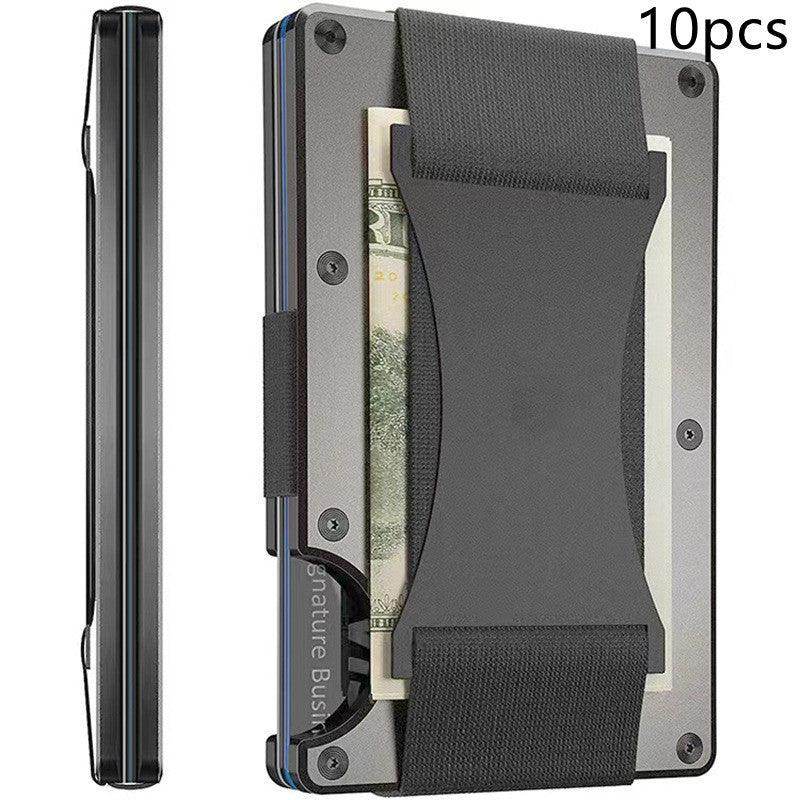SmartPursue™ Carbon Fiber Wallet - RFID Blocking Metal Card Holder Card Wallet