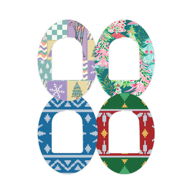 Peelz Winter Wonderland Variety Pod Patch Tape - Pump Peelz Patch Medical Tape