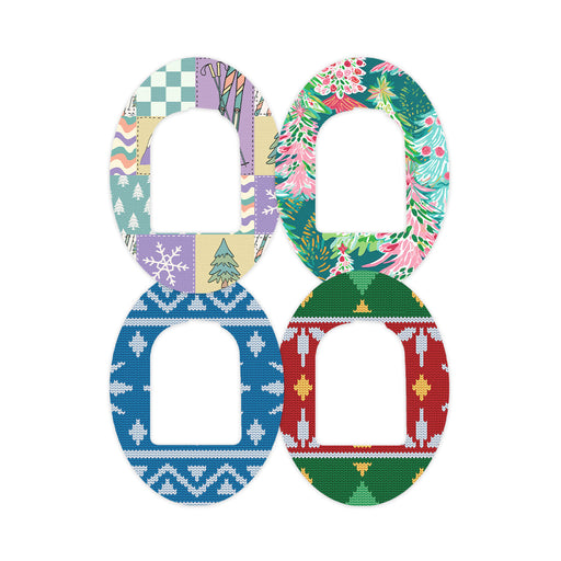 Peelz Winter Wonderland Variety Pod Patch Tape - Pump Peelz Patch Medical Tape