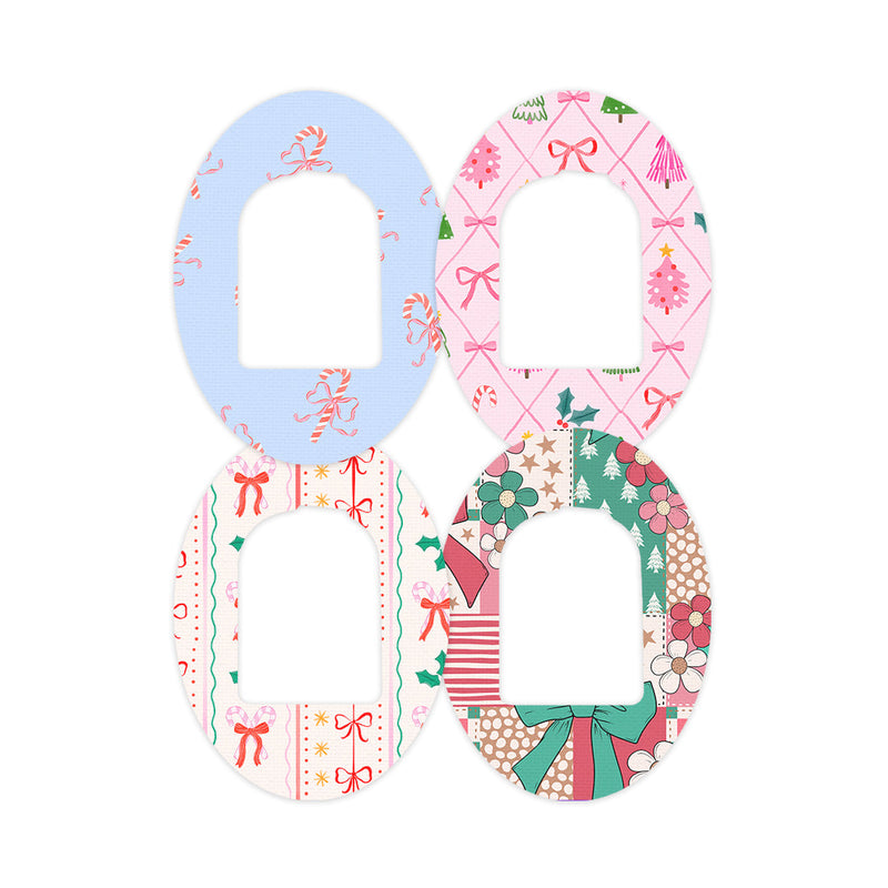 Peelz Pretty in Pink Holiday Variety Pod Patch Tape - Pump Peelz Patch Medical Tape