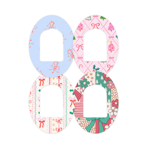Peelz Pretty in Pink Holiday Variety Pod Patch Tape - Pump Peelz Patch Medical Tape