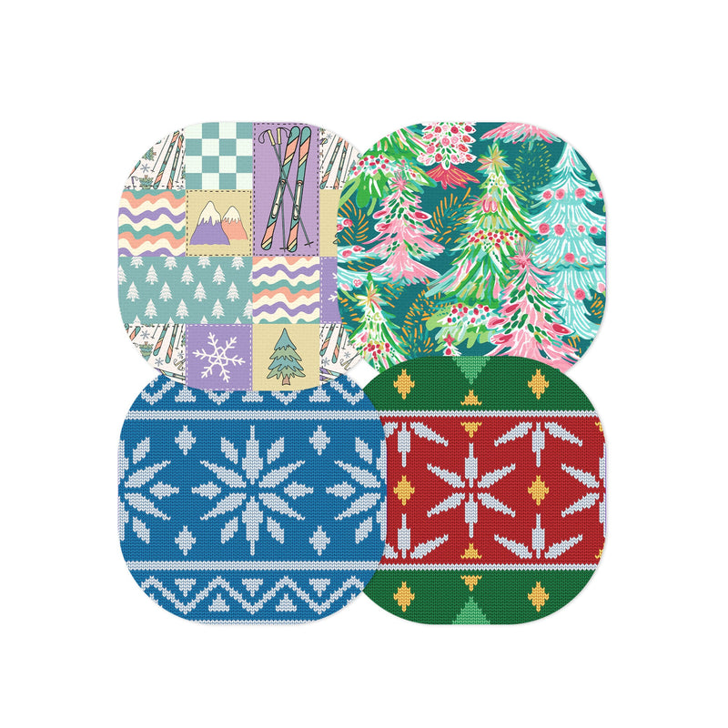 Peelz Winter Wonderland Variety Pack Overpatch Tape - Pump Peelz Patch Medical Tape