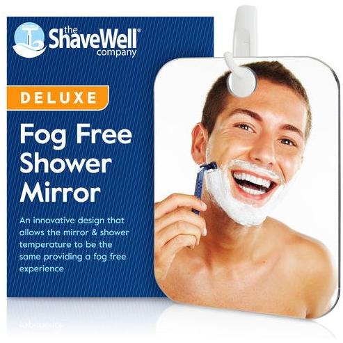 The Shave Well Company The Shave Well Company Deluxe Shave Well Fog Free Shower Mirror Shower Mirror