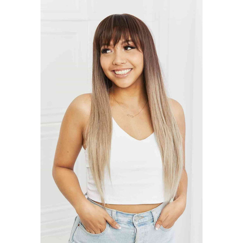 Mill's Beauty Supply Synthetic Long Straight Synthetic Wig, 26''