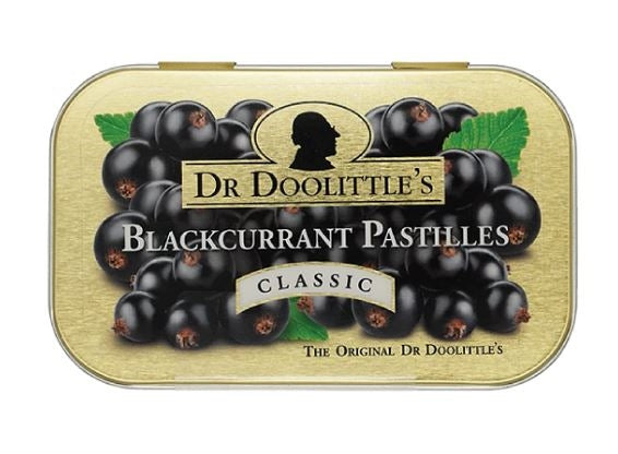 Dr Doolittle's Blackcurrant Classic Pastilles - 25 Count 60g