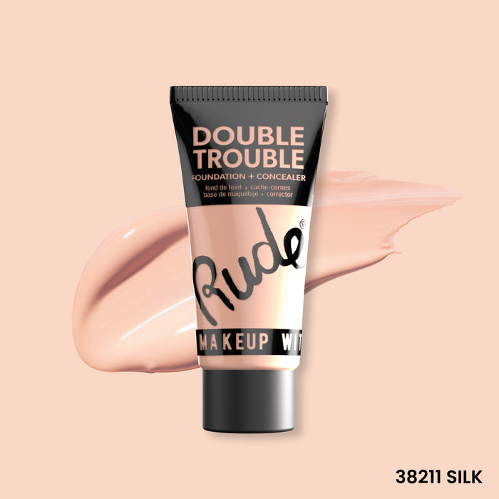 Rude Cosmetics - Rude Cosmetics - Double Trouble Foundation and Concealer