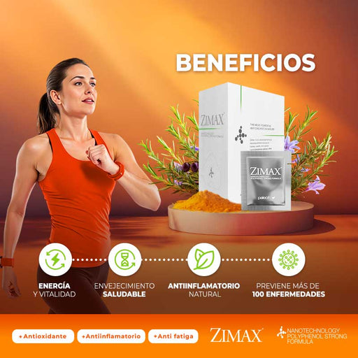Paleolife Zimax® Antioxidante en Sobres ZIMAX ANTIOXIDANTE EN SOBRES