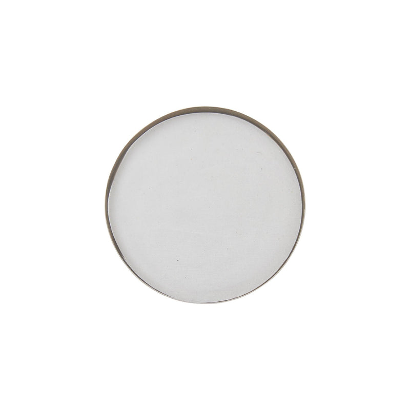 Rosy Rings 5.5" Gilded Glass Coaster for Small Round Botanical Candles Candle Plate