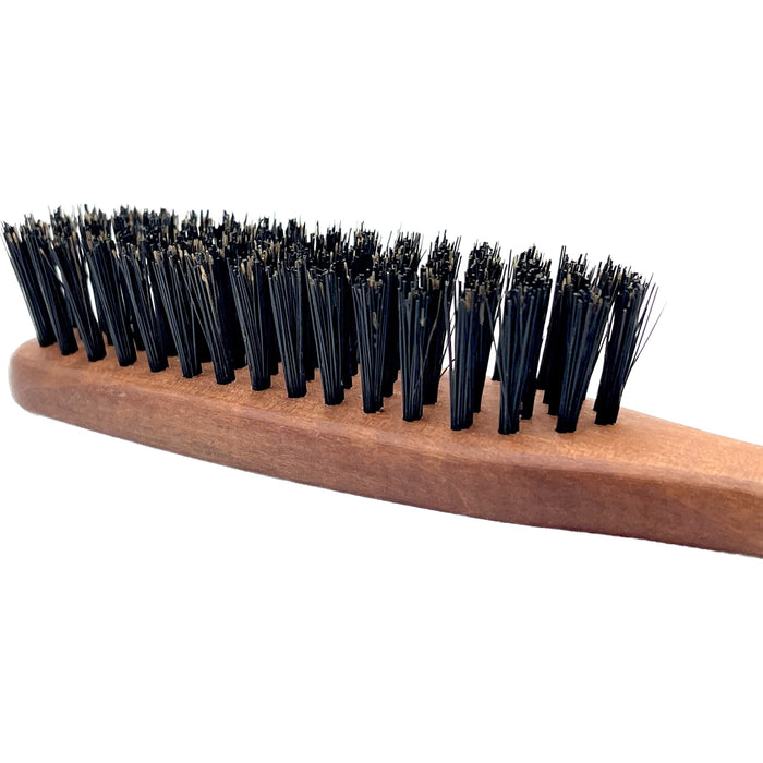 Dural Hair Brush 5 Rows Pear Wood Oiled Wild Boar