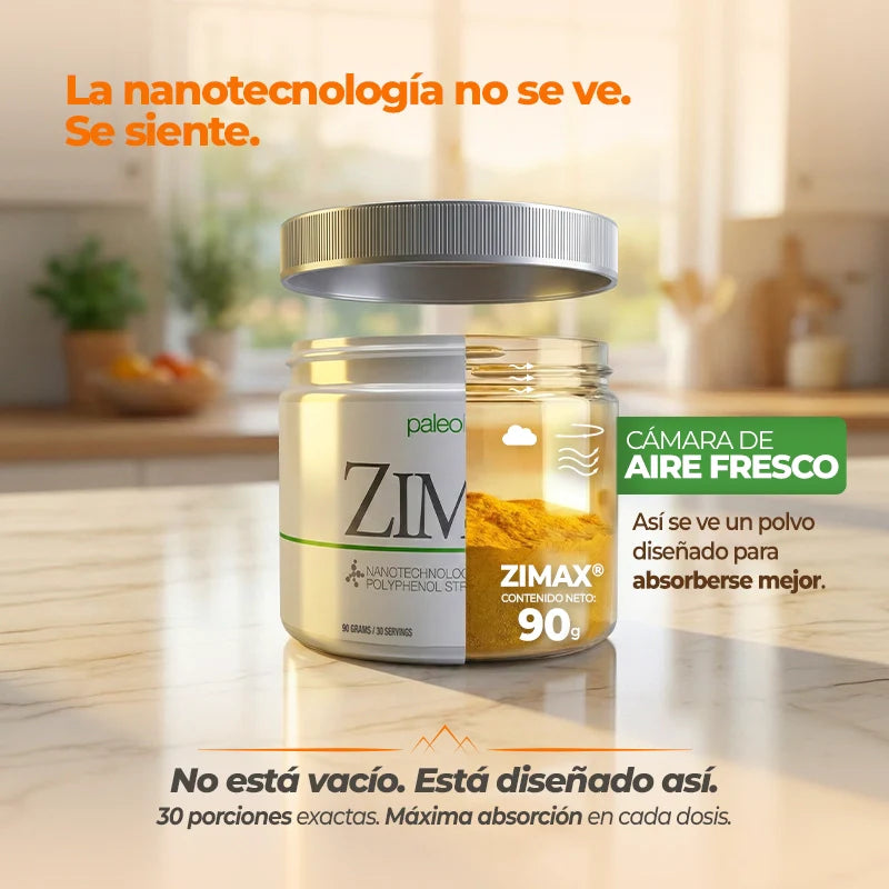 Paleolife Zimax® ZIMAX ANTIOXIDANTE PRACTICO ENVASE