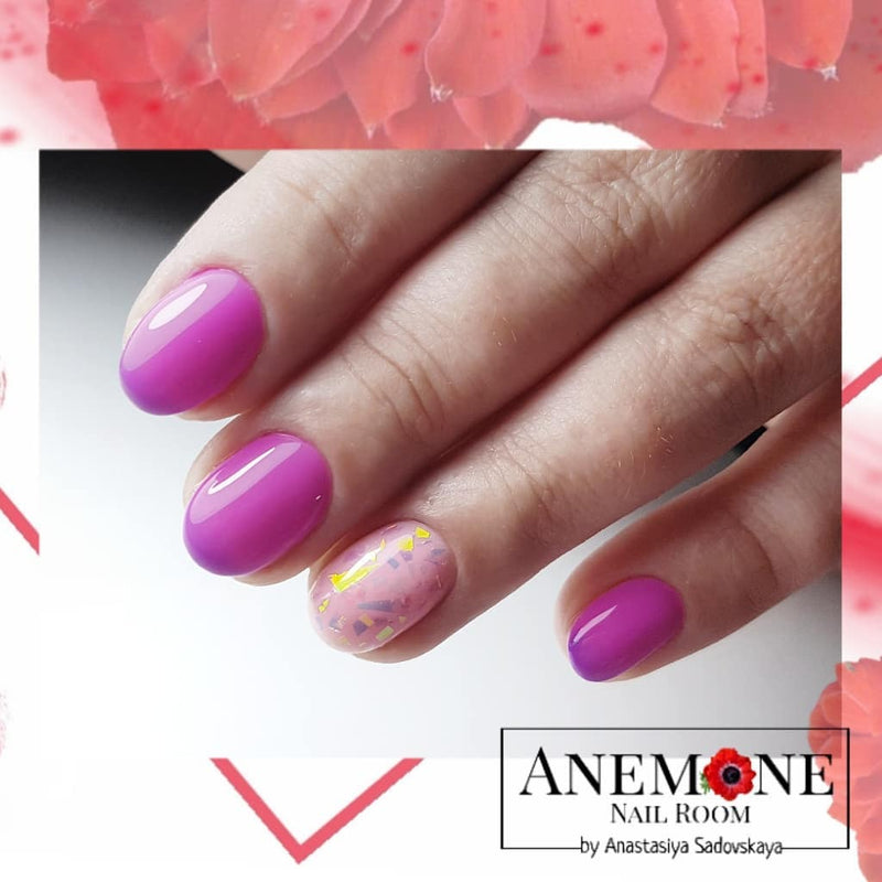 nbmsupply KOMILFO GEL POLISH DELUXE TERMO C010 (LILAC-PINK, WHEN HEATED – PINK), 8 ML 191010