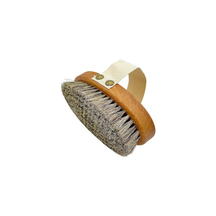 Dural Beech wood wellness brush with horse hair and Tampico fiber