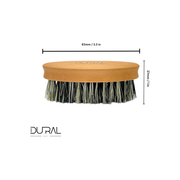 Dural Dural Pear wood beard brush with pure Tampico fiber - Halal compliant & Vegan Beard Brush