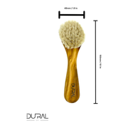 Dural Dural Olive wood face & skin brush with natural goats hair Skin Brush