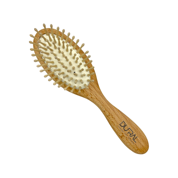 Dural Beech wood rubber cushion hair brush with wooden pins