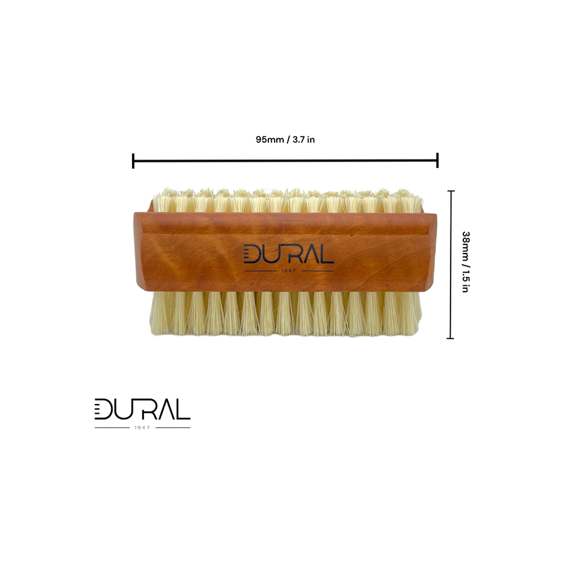 Dural Dural Pear wood hand & nails brush with pure natural bristles - 4/6 rows Nail Brush