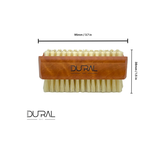 Dural Pear wood hand & nails brush with pure natural bristles - 4/6 rows