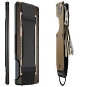 SmartPursue™ Carbon Fiber Wallet - RFID Blocking Metal Card Holder Card Wallet