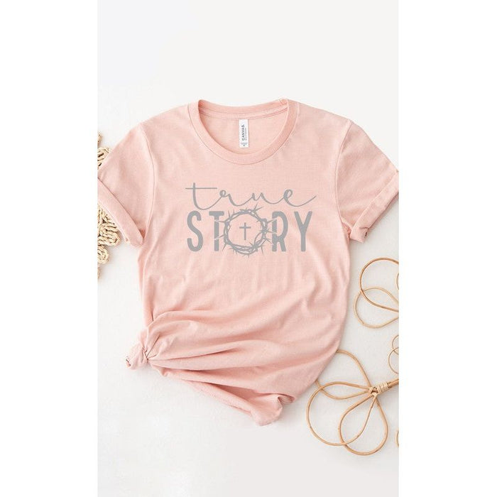 True Story Cross Easter Graphic Tee