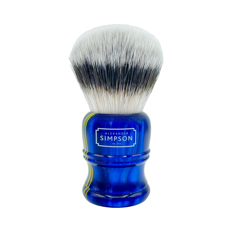 Simpsons Simpsons Trafalgar T2 Royal Pearl Sovereign Fibre Synthetic Shaving Brush Shaving Brush Light Gray