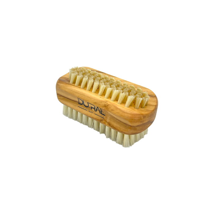 Dural Olive wood hand & nail brush with natural bristles - 6/8 rows