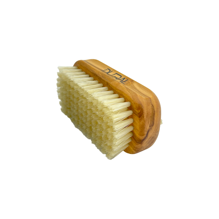 Dural Olive wood hand & nail brush with natural bristles - 6/8 rows