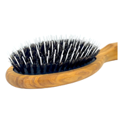 Dural Dural Olive wood rubber cushion hair brush with boar bristles and nylon Hair Brush