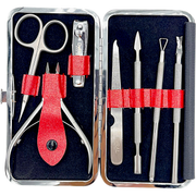 Dural Dural Manicure Pedicure Kit Red SE-202 3oz Manicure Pedicure Kit