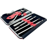 Dural Dural Manicure Pedicure Kit Red SE-202 3oz Manicure Pedicure Kit