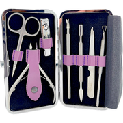 Dural Dural Manicure Pedicure Kit Purple SE-202 3oz Manicure Pedicure Kit Black