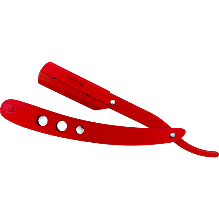 Dural Red Shavette Razor - Model: Harlow SE-063 3oz