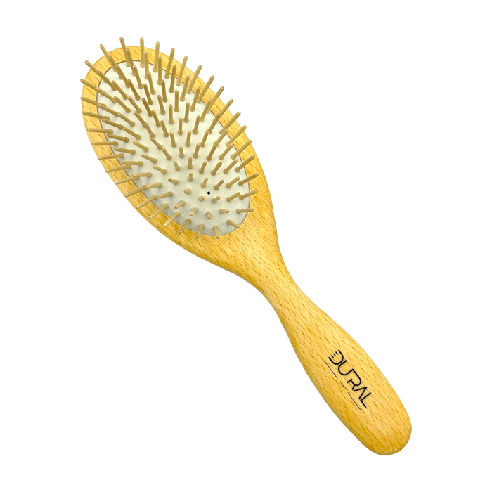 Dural Beech wood rubber cushion hair brush with wooden pins